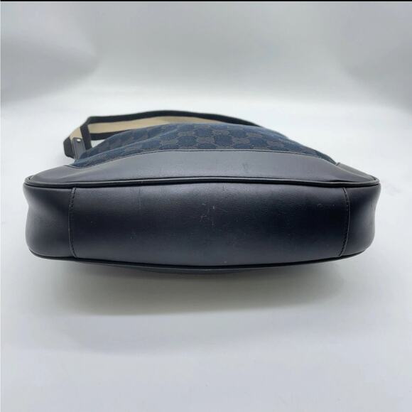 Auth Gucci GG Canvas PVC Black 2way Handbag - Picture 6 of 11